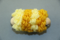 Yellow Mini Pull Puff
